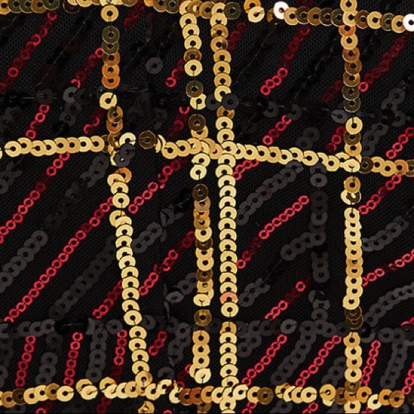 COPY - Torrid Sequin Plaid Skater Skirt - 2X (18/20) - Picture 2 of 7